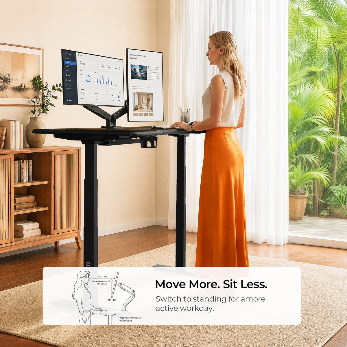 OTO LiftDesk 5 Electric Height Adjustable Standing Desk