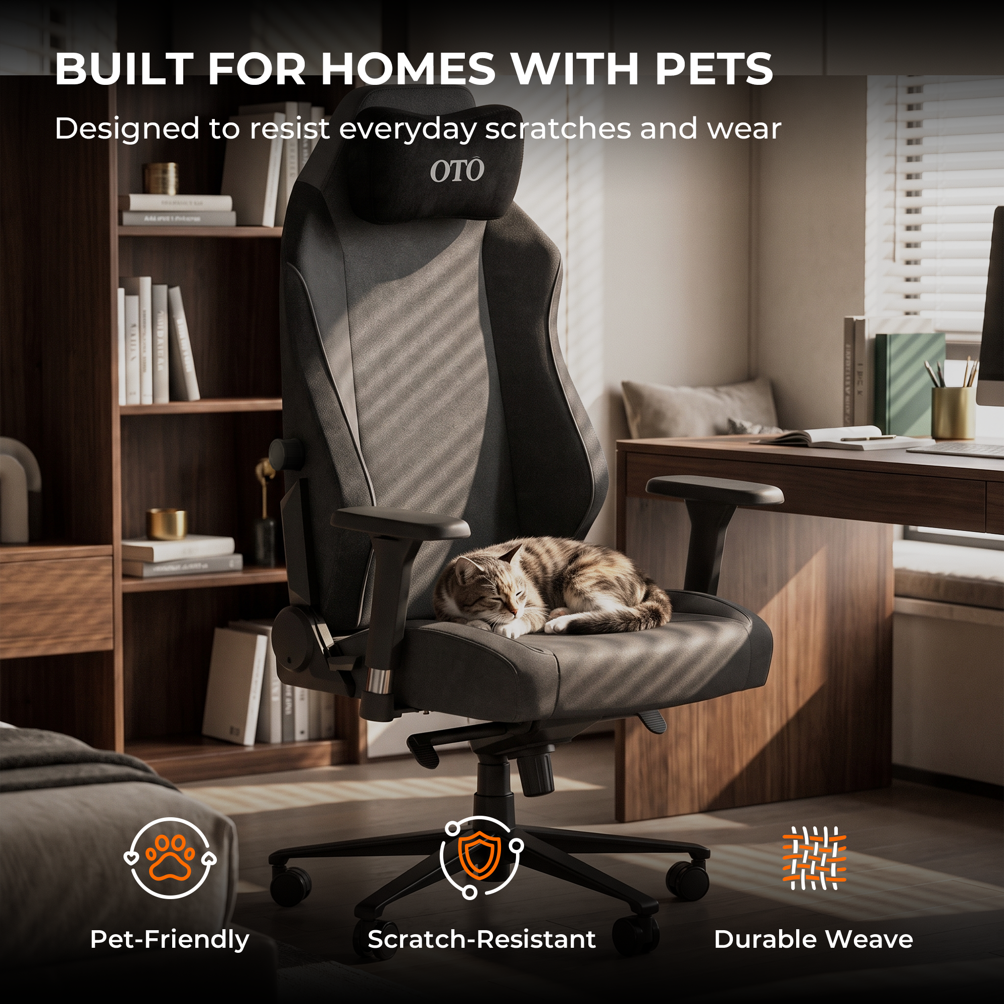 OTO Arena 3 Pet-Friendly Ergonomic Gaming Chair