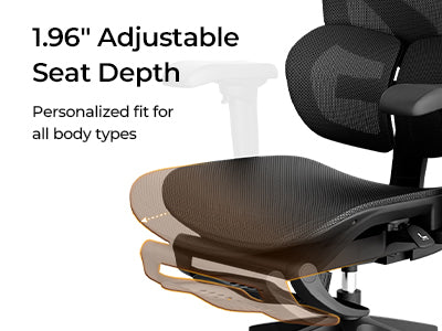 Ergonomic chair feature