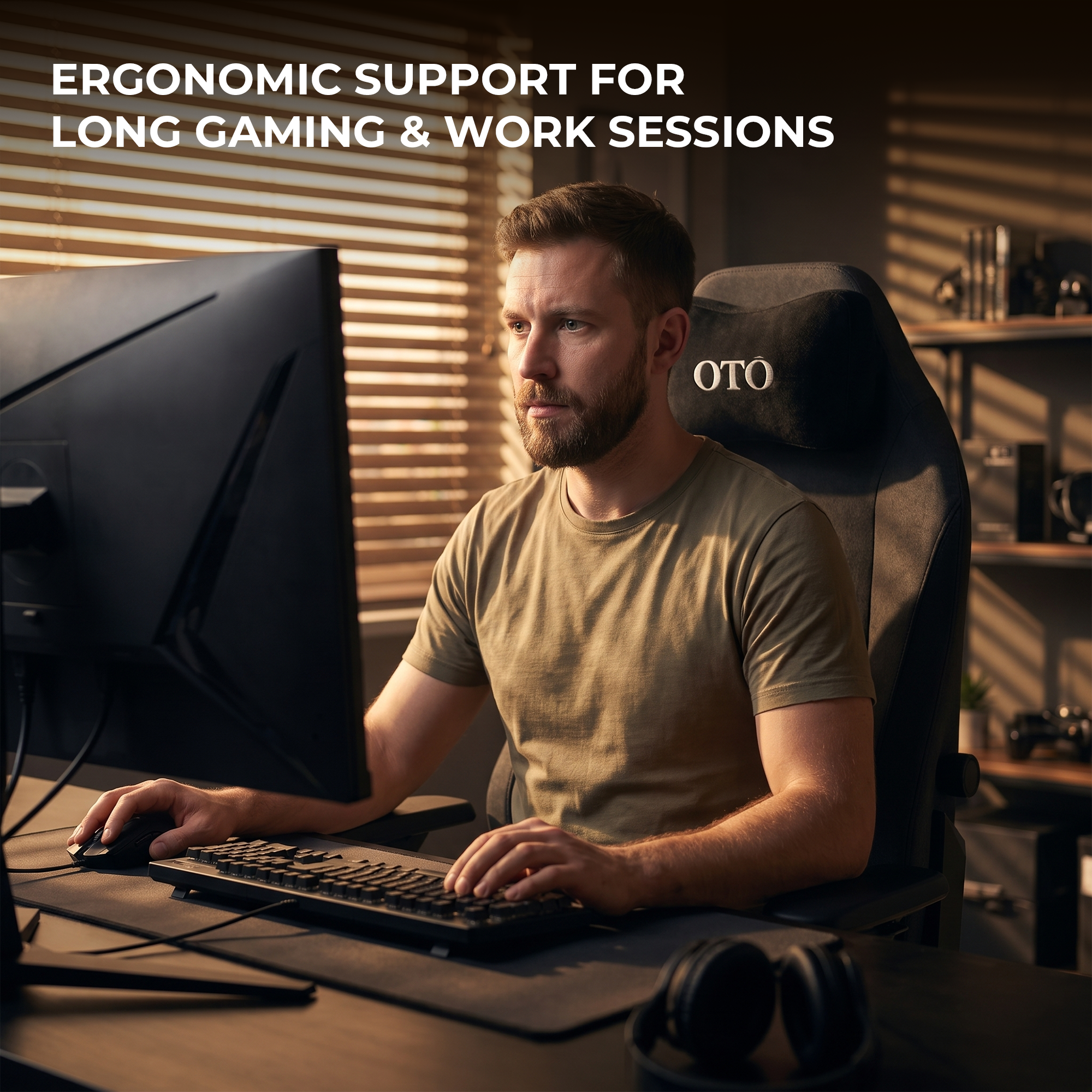 OTO Arena 3 Pet-Friendly Ergonomic Gaming Chair