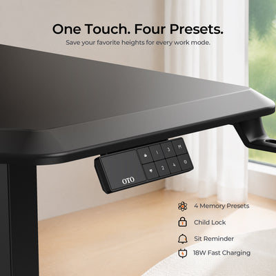 OTO LiftDesk 5 Electric Height Adjustable Standing Desk