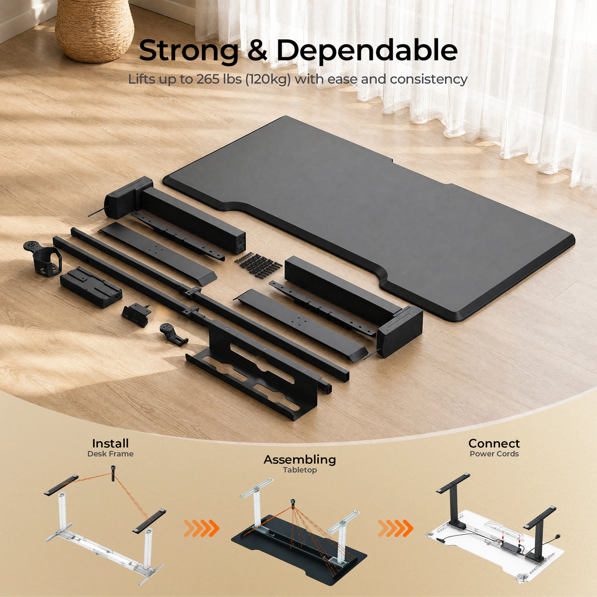 OTO LiftDesk 5 Electric Height Adjustable Standing Desk