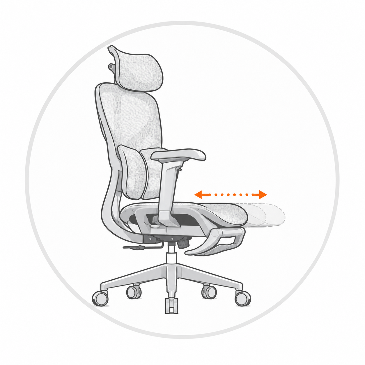 2.0" Seat Depth