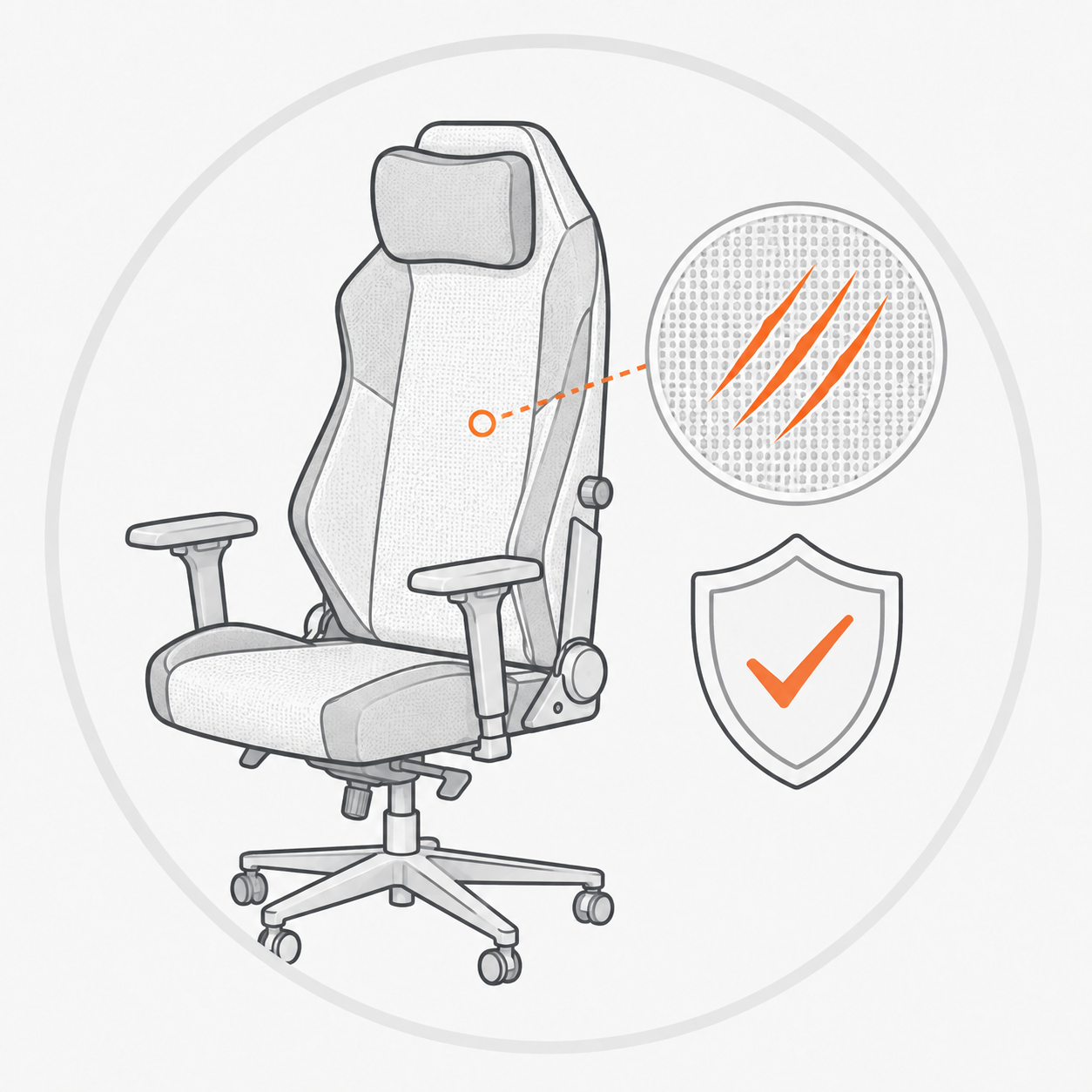 Scratch-Resistant Fabric
